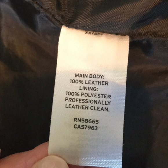 Treasure & Bond Girl’s Leather Jacket Size S - Picture 5 of 6